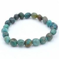 Chrysocolla Nugget Bead Bracelet